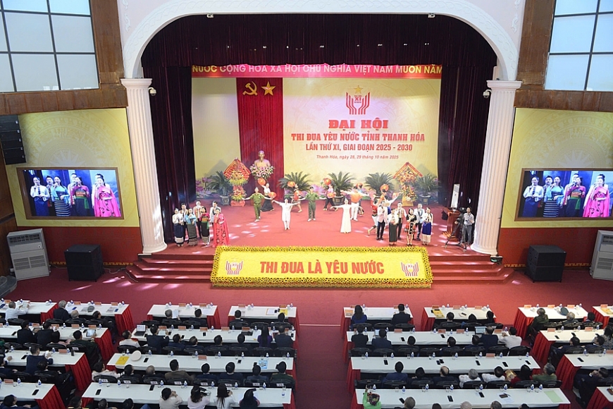 Phó Chủ tịch nước Võ Thị Ánh Xuân dự Đại hội Thi đua yêu nước tỉnh Thanh Hóa