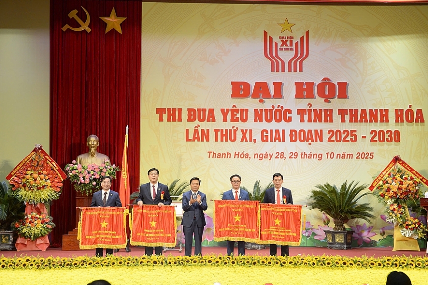 Phó Chủ tịch nước Võ Thị Ánh Xuân dự Đại hội Thi đua yêu nước tỉnh Thanh Hóa