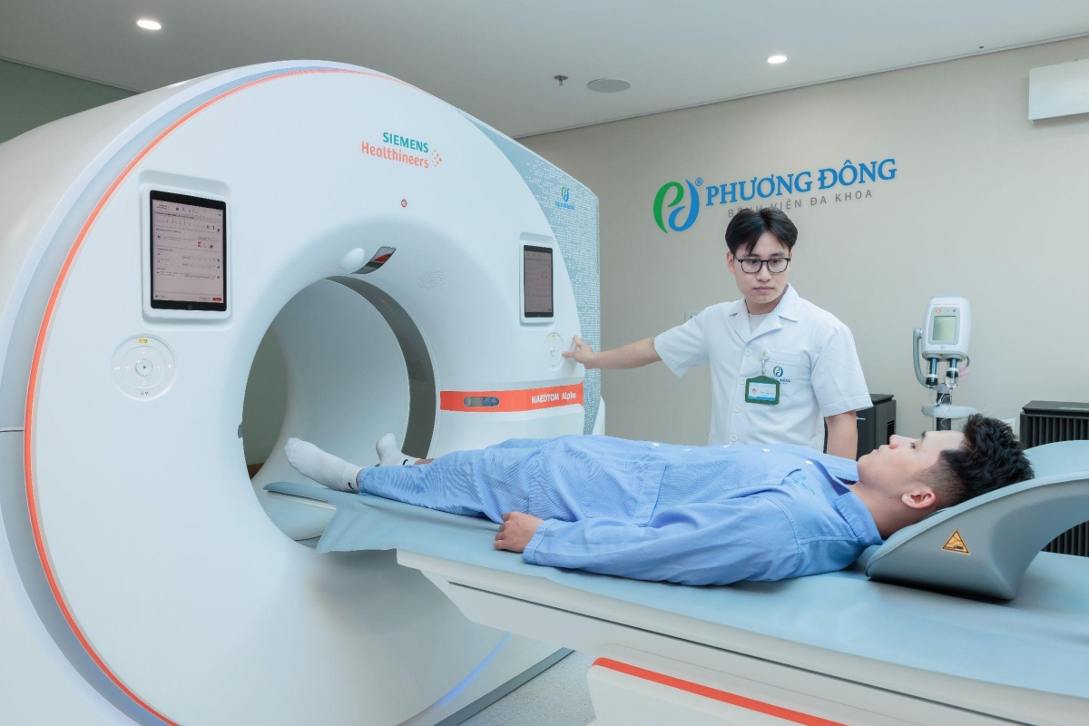 Bệnh viện trang bị nhiều công nghệ y tế hiện đại phục vụ chẩn đoán và điều trị