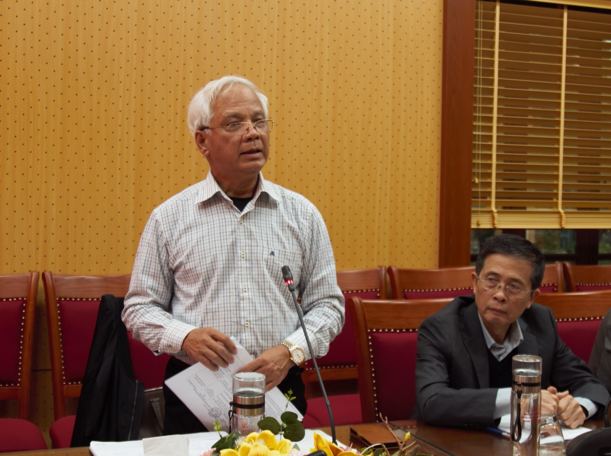 Chủ tịch Hội NCT TP Hà Nội Nguyễn Thế Toàn