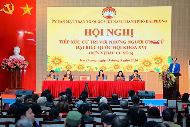 Cử tri kỳ vọng vào chương trình hành động của ông Vũ Văn Tiến