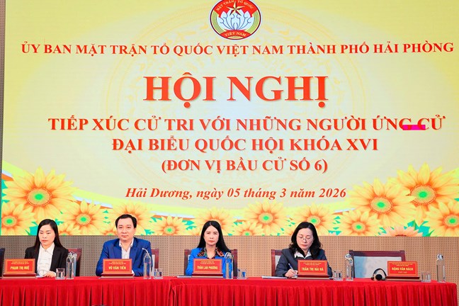Cử tri kỳ vọng vào chương trình hành động của ông Vũ Văn Tiến