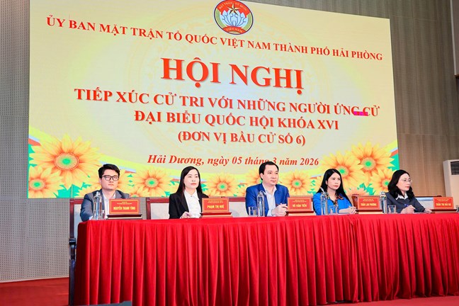 Cử tri kỳ vọng vào chương trình hành động của ông Vũ Văn Tiến