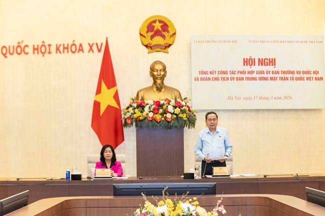 Chủ tịch Quốc hội Trần Thanh Mẫn phát biểu khai mạc Hội nghị