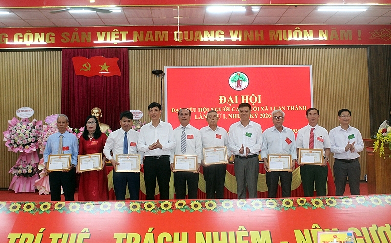 Đại hội NCT xã Luận Thành quyết tâm thực hiện thành công các chỉ tiêu trong nhiệm kỳ mới