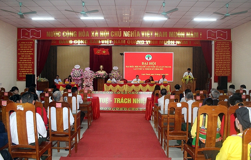 Đại hội NCT xã Luận Thành quyết tâm thực hiện thành công các chỉ tiêu trong nhiệm kỳ mới