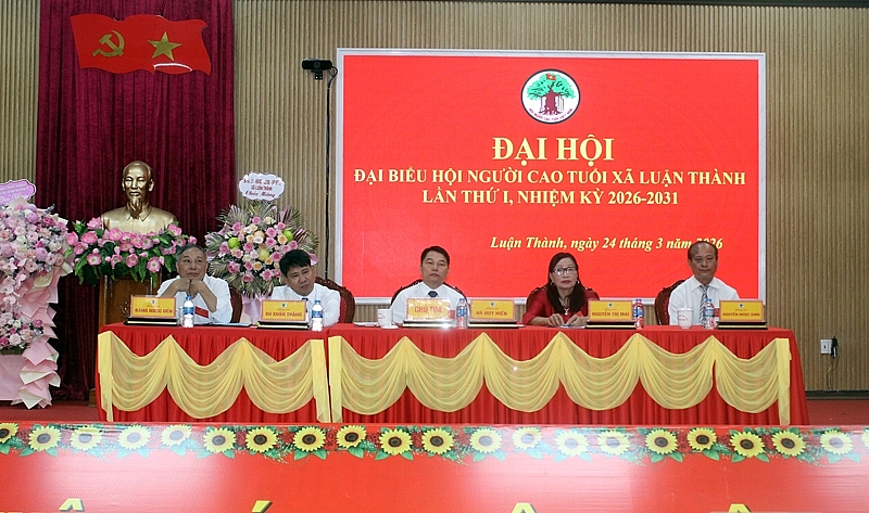 Đại hội NCT xã Luận Thành quyết tâm thực hiện thành công các chỉ tiêu trong nhiệm kỳ mới