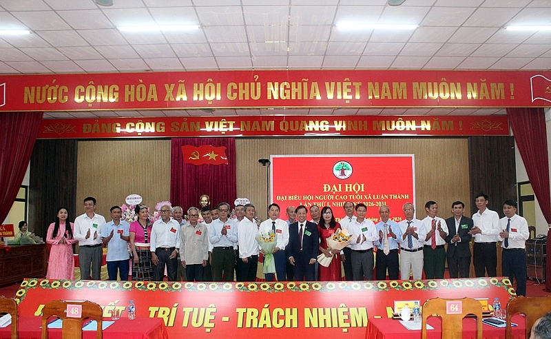 Đại hội NCT xã Luận Thành quyết tâm thực hiện thành công các chỉ tiêu trong nhiệm kỳ mới