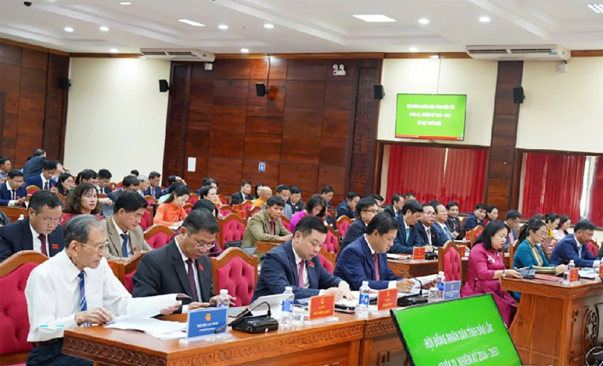 Quang cảnh kỳ họp