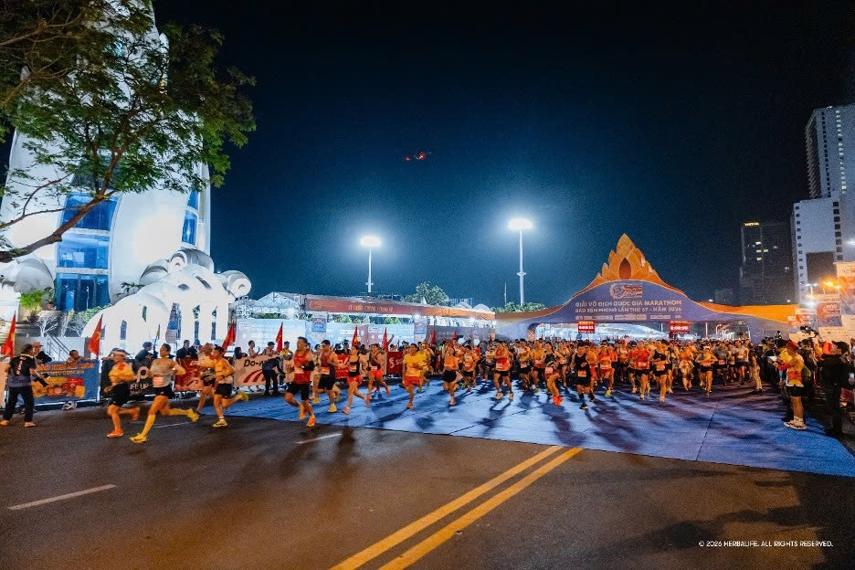 Herbalife Việt Nam tiếp tục đồng hành cùng Giải Vô địch Quốc gia Marathon và cự ly dài