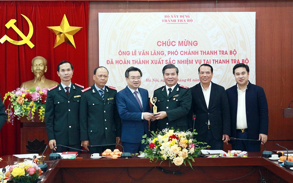 Thanh tra Bộ Xây dựng: Đoàn kết, bản lĩnh, trách nhiệm, hoàn thành xuất sắc nhiệm vụ được giao