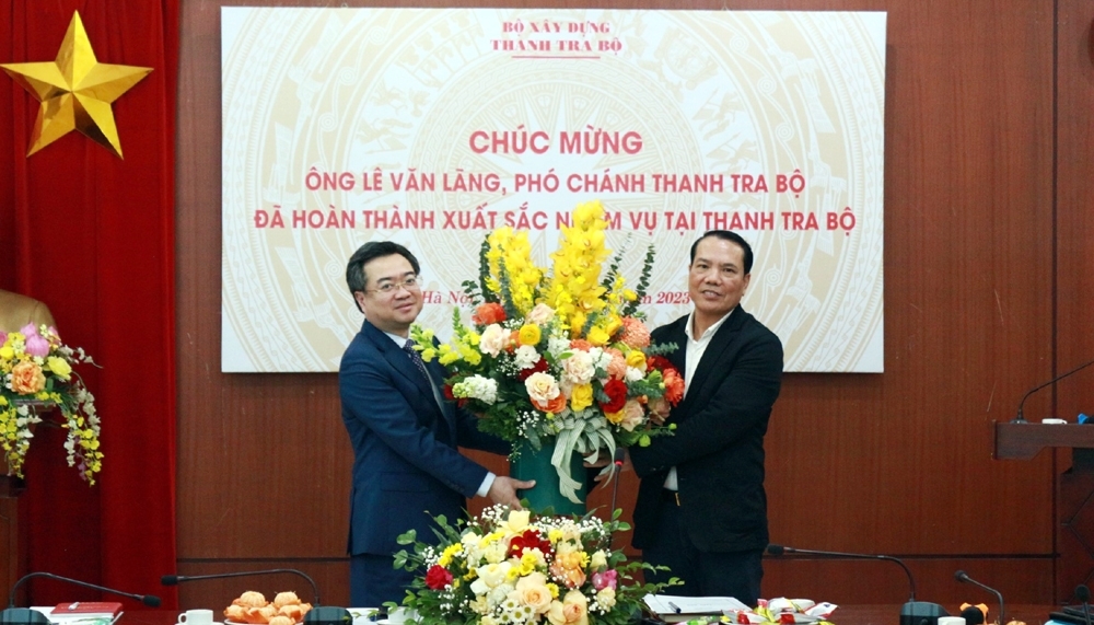 Thanh tra Bộ Xây dựng: Đoàn kết, bản lĩnh, trách nhiệm, hoàn thành xuất sắc nhiệm vụ được giao