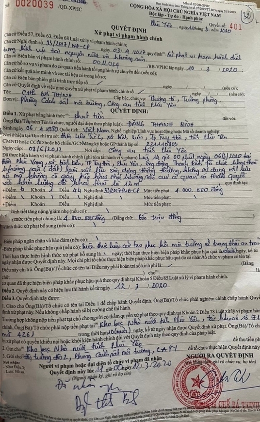 Cần làm rõ và xử lí nghiêm vụ lấn chiếm, khai thác đất rừng trái phép