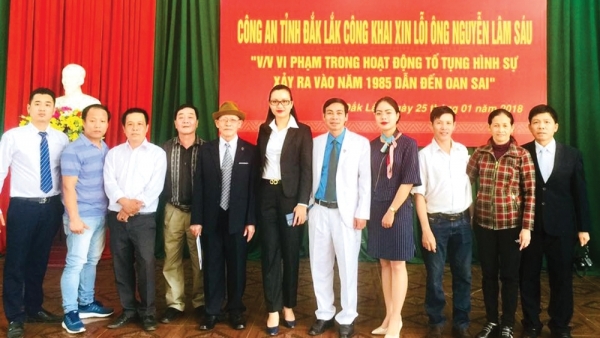 Nhớ lại niềm vui của ông Nguyễn Lâm Sáu được minh oan: Mùa Xuân nhắc đến vai trò của luật sư trong vụ việc