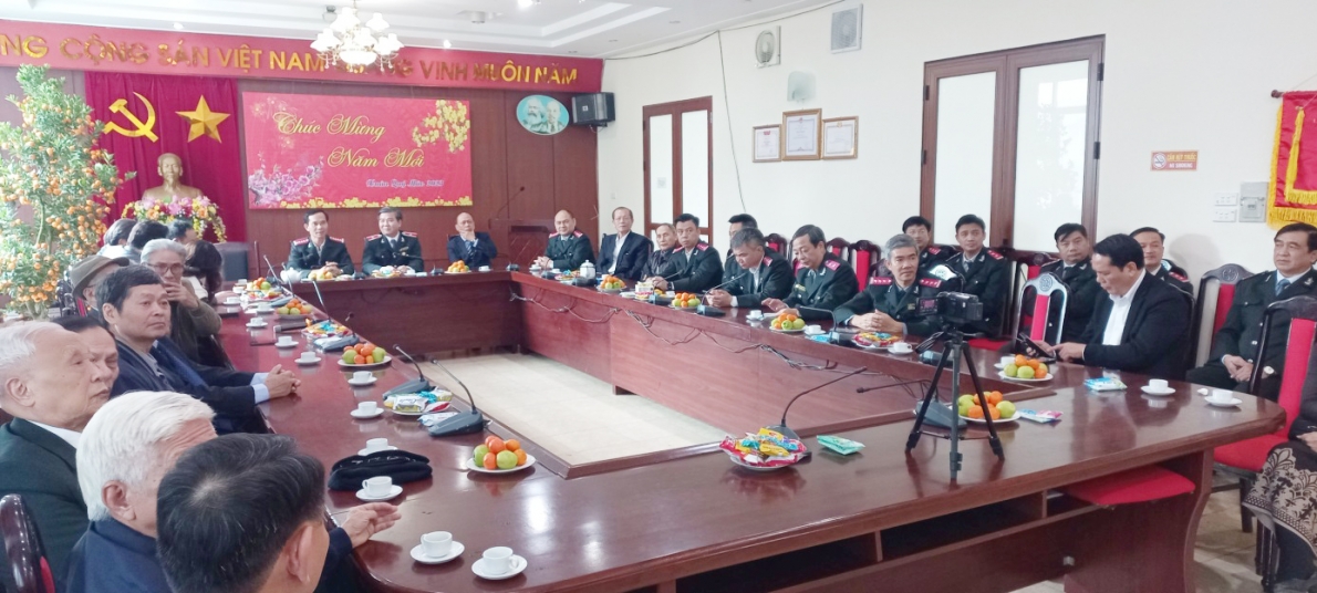 Thanh tra Bộ Xây dựng gặp mặt cán bộ hưu trí qua các thời kỳ nhân dịp Xuân Quý Mão 2023