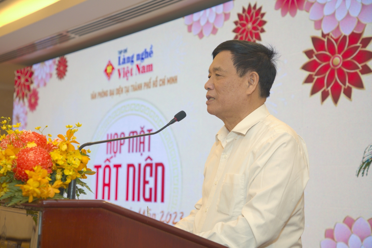 Văn phòng đại diện Tạp chí Làng nghề Việt Nam tại TP Hồ Chí Minh họp mặt cuối năm