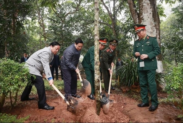 Thủ tướng Phạm Minh Chính phát động Tết trồng cây Xuân Quý Mão
