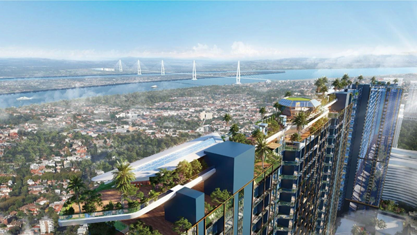 Sunshine Crystal River - Tổ hợp thấp tầng và biệt thự trên không sở hữu tầm view sông Hồng và hồ Tây tuyệt đẹp.