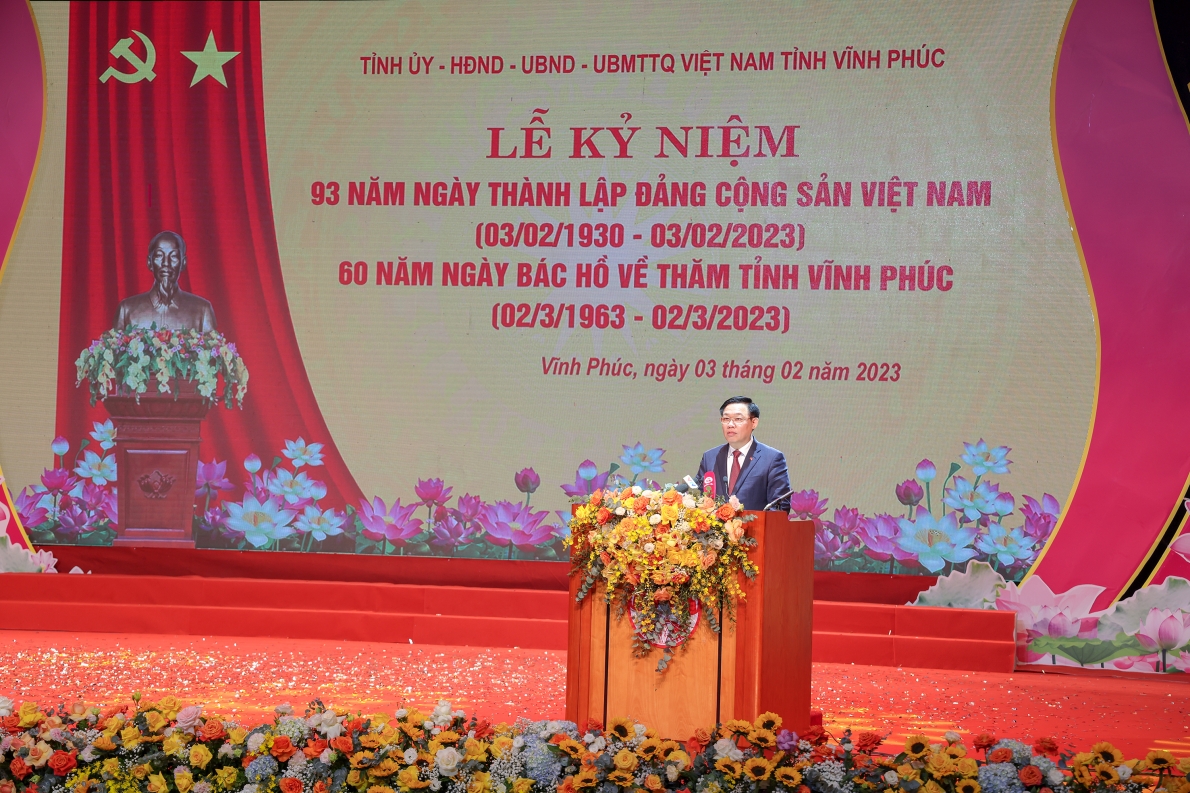 “Phải làm cho Vĩnh Phúc thành một trong những tỉnh giàu có, phồn vinh nhất ở miền Bắc nước ta”