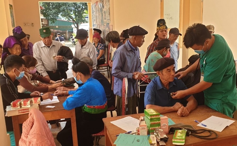 Khám sức khỏe cho NCT huyện Thuận Châu, tỉnh Sơn La
