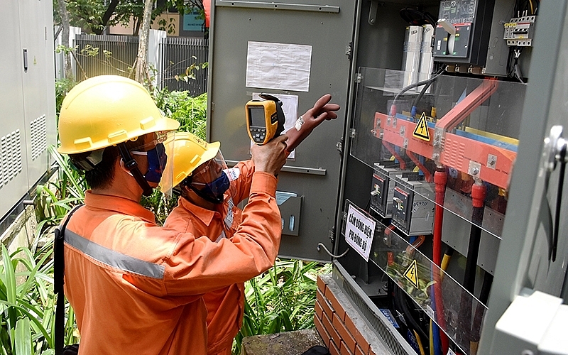 Mức giá bán lẻ điện bình quân tối thiểu là 1.826,22 đồng/kWh. Ảnh minh hoạ