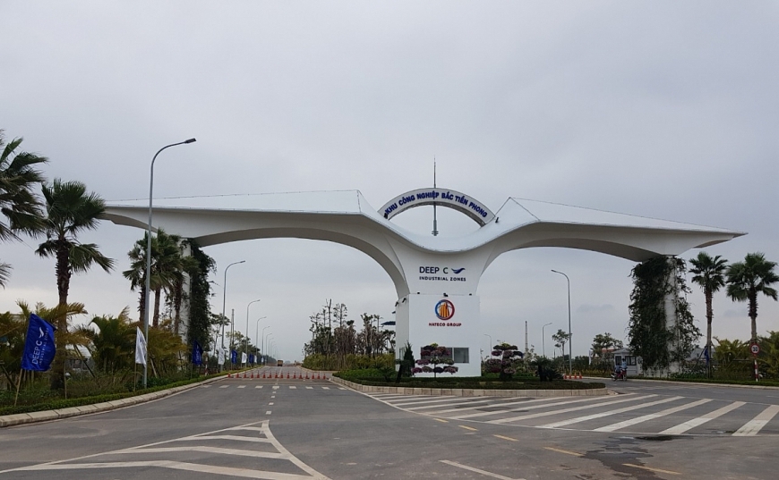          Khu công nghiệp Bắc Tiền Phong, một trong 4 Khu công nghiệp trên địa bàn thị xã Quảng Yên hiện đang là điểm đến hấp dẫn  thu hút các nhà đầu tư nước ngoài.