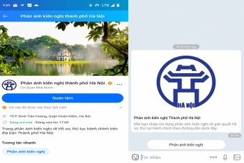 Hà Nội tiếp nhận phản ánh kiến nghị của người dân và doanh nghiệp qua zalo