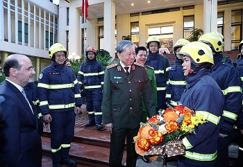 24 cán bộ, chiến sĩ Công an Việt Nam lên đường cứu hộ thảm họa động đất tại Thổ Nhĩ Kỳ