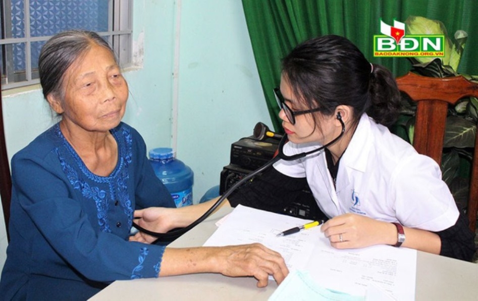 Khám sức khỏe cho NCT tỉnh Đắk Nông