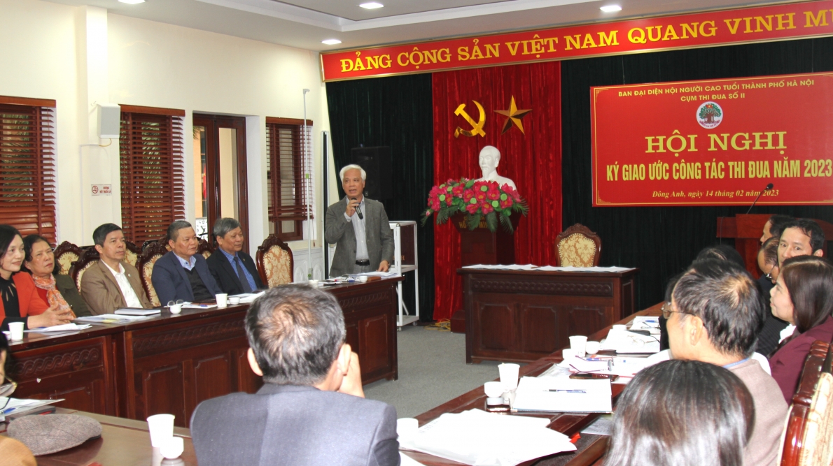 Ông Nguyễn Thế Toàn phát biểu