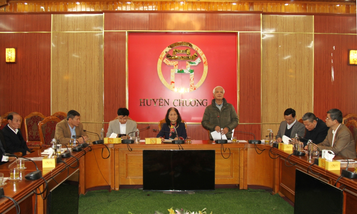 Ông Nguyễn Thế Toàn phát biểu