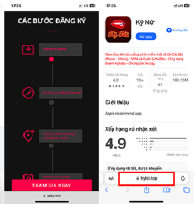 Cẩn trọng bị nhiễm mã độc khi nhận tin nhắn rác chứa nội dung nhạy cảm, link “web đen”