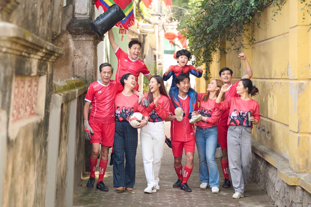 Lịch phát sóng phim “Gia đình mình vui bất thình lình”. Ảnh: VFC