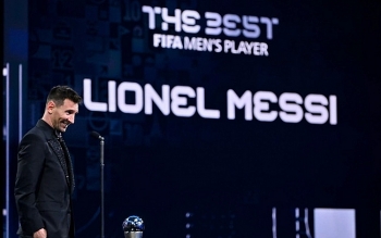 Messi lần thứ 2 giành giải thưởng FIFA The Best