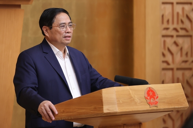 Thủ tướng nhấn mạnh, trong tháng 2 và 2 tháng đầu năm, Chính phủ, các bộ, ngành, địa phương đã quyết liệt triển khai các nhiệm vụ, giải pháp đã đề ra ngay từ những ngày đầu, tháng đầu. Quá đó, tình hình kinh tế-xã hội tiếp tục đạt những kết quả tích cực, đáng ghi nhận - Ảnh: VGP/Nhật Bắc Thủ tướng nhấn mạnh, trong tháng 2 và 2 tháng đầu năm, Chính phủ, các bộ, ngành, địa phương đã quyết liệt triển khai các nhiệm vụ, giải pháp đã đề ra ngay từ những ngày đầu, tháng đầu. Quá đó, tình hình kinh tế-xã hội tiếp tục đạt những kết quả tích cực, đáng ghi nhận - Ảnh: VGP/Nhật Bắc