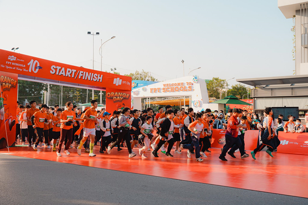 Giải chạy Fschools Orange Day đóng góp 531 triệu đồng vào Quỹ Hy vọng