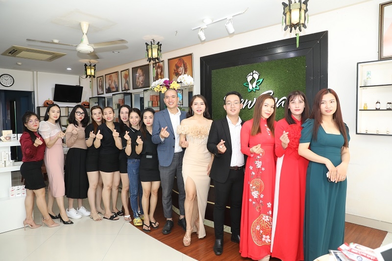 Hoa hậu doanh nhân toàn cầu Vũ Thị Lê Duyên ra mắt dịch vụ chăm sóc sức khỏe và làm đẹp