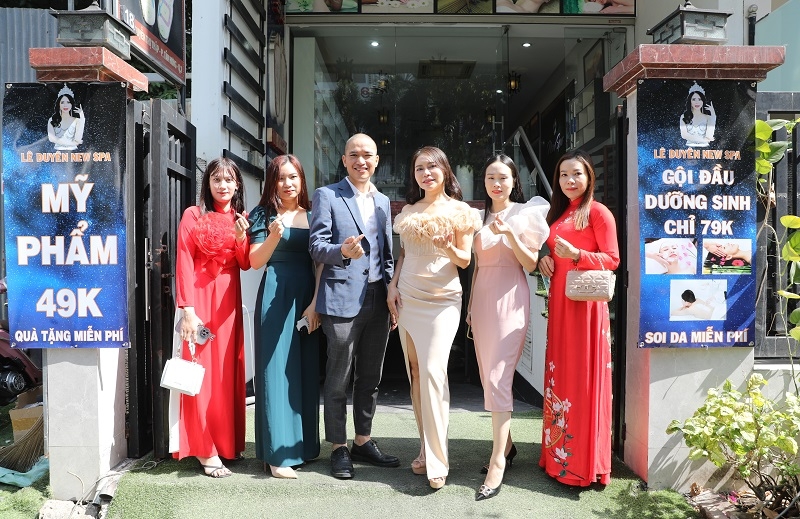 Hoa hậu doanh nhân toàn cầu Vũ Thị Lê Duyên ra mắt dịch vụ chăm sóc sức khỏe và làm đẹp