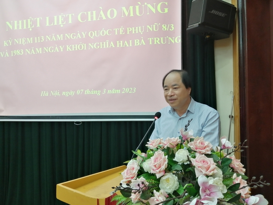 1. Phó Chủ tịch Trương Xuân Cừ phát biểu tại Lễ Kỉ niệm