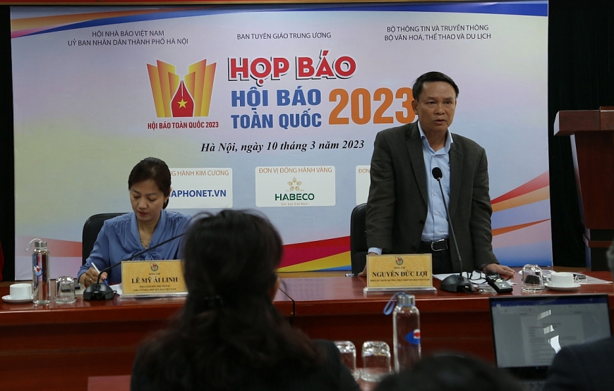 Họp báo Hội báo Toàn quốc năm 2023: Đoàn kết - Chuyên nghiệp - Văn hóa - Sáng tạo