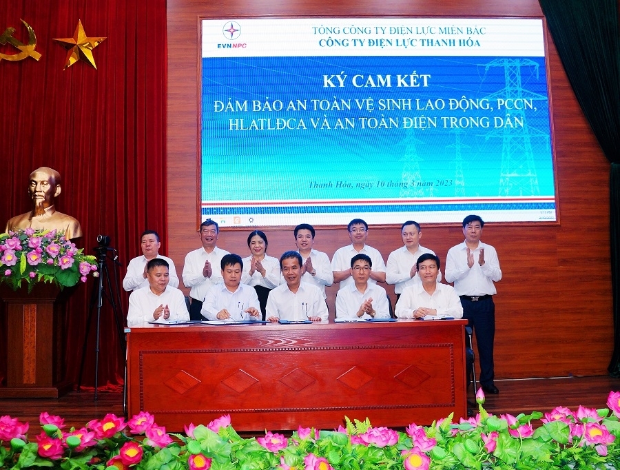 PC Thanh Hóa phát động đẩy mạnh xây dựng văn hóa an toàn lao động năm 2023