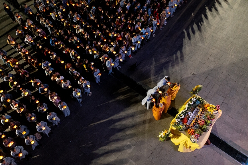 Lễ Vía Quán Thế Âm Bồ Tát đón hàng ngàn Phật tử và du khách đến núi Bà Đen