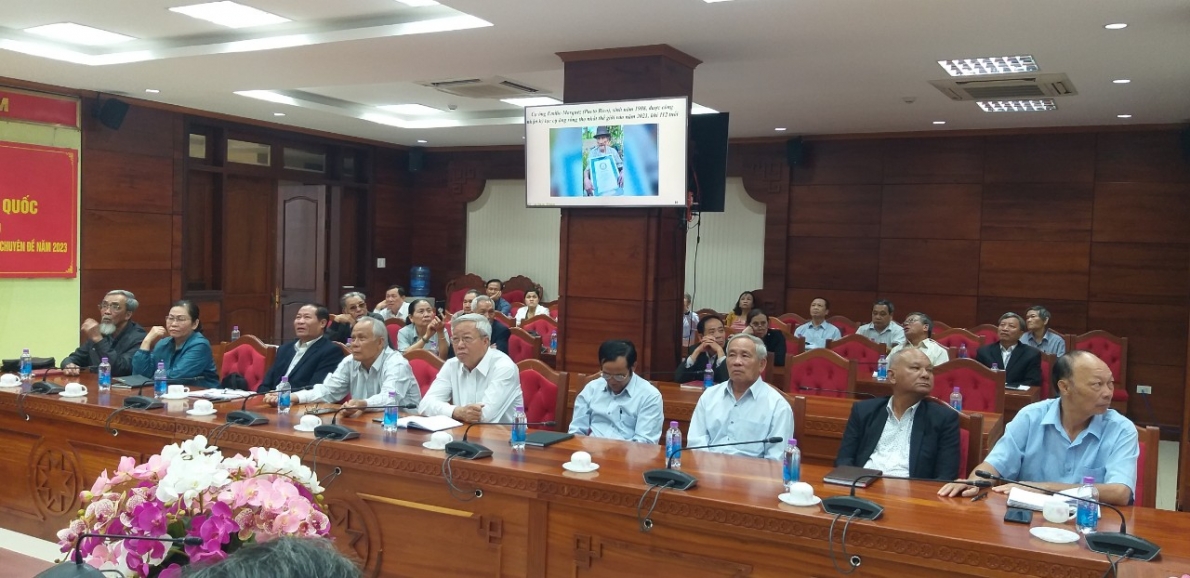 Cần có chính sách đầy đủ để chăm lo NCT trong giai đoạn phát triển mới