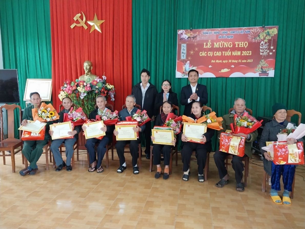 Mừng thọ NCT tỉnh Đắk Nông