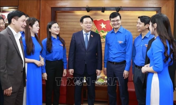 Chủ tịch Quốc hội: Thanh niên phải đi đầu thực hiện chuyển đổi số, phát triển kinh tế số