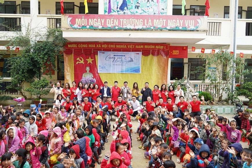 Một hoạt động CSR hướng đến trẻ em vùng cao do các “Đại sứ văn hóa” đề xuất và thực hiện.
