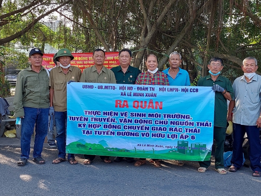 NCT huyện Bình Chánh tích cực tham gia các phong trào trên địa bàn.