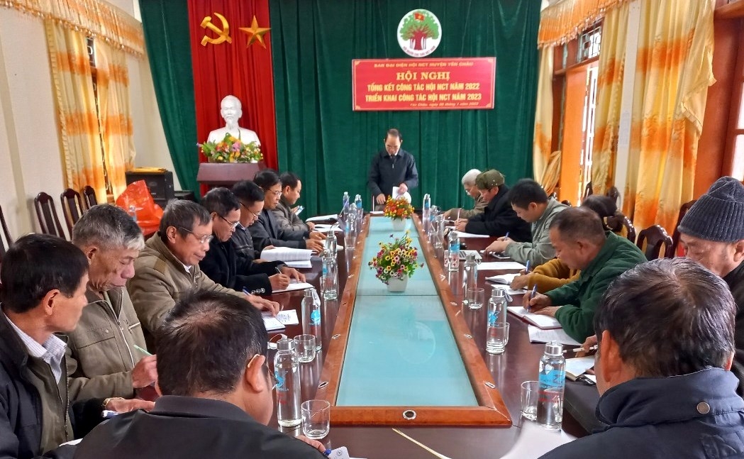 Hội nghị triển khai phong trào thi đua Tuổi cao - Gương sáng năm 2023 huyện Yên Châu, tỉnh Sơn La