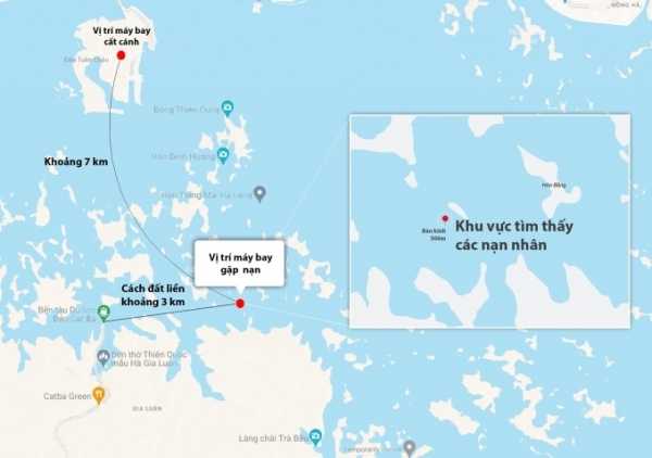 Tìm thấy thi thể nạn nhân cuối cùng trong vụ máy bay trực thăng rơi trên biển