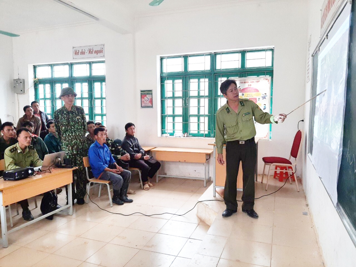 Chi cục Kiểm lâm tỉnh Điện Biên: Tăng cường công tác kiểm tra, phòng, chống cháy rừng